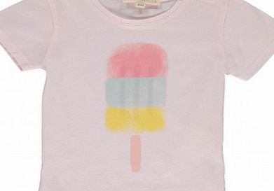 Sorbet baby T-shirt Pale pink `3 months,6