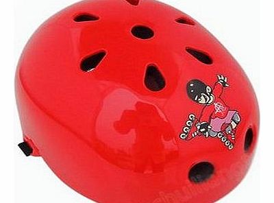 Children Kids Bike Scooter Roller Inline Skate Skateboard BMX Helmet Size Medium(red)