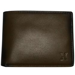 Broker Bifold Leather Wallet - Brown