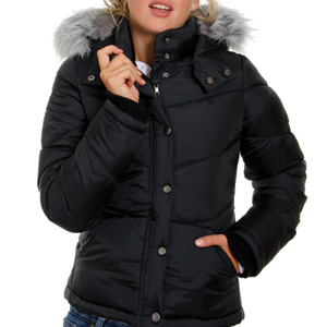 Hurley Ladies Iconic Puffer Quilted jacket