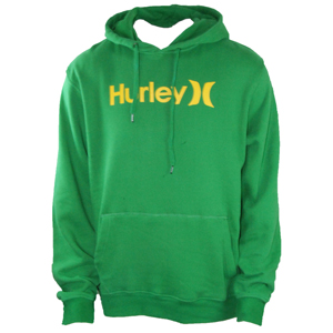 Mens Hurley One & Only Hoody. Evergreen