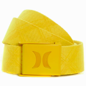 One and Only Web belt - Yellow