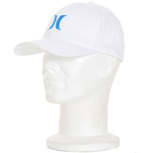 One and Only White Flexfit cap - White/Cyan