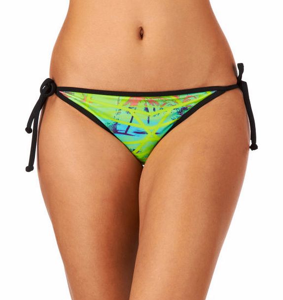 Hurley Womens Hurley Palm Tie Side Bikini Bottom - Multi