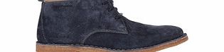 Desert navy suede ankle boots
