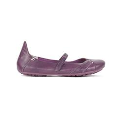 Hush Puppies Female Brietta Leather Upper Leather Lining Comfort Large Sizes in Purple