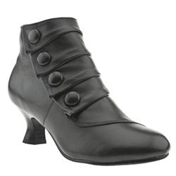 Female Goodness Leather Upper Casual in Black