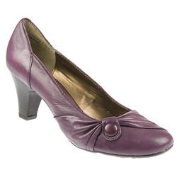 Female HP10SWEETIEM Leather Upper Dressy Shoes in Purple Leather