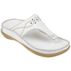 Hush Puppies Female Hp7gentle Leather Upper Leather Lining Comfort Summer in White
