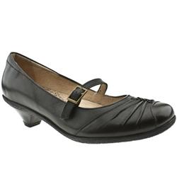 Female Hush Puppies Ciana Leather Upper in Black