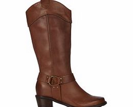 Hush Puppies Simone Cordell brown leather boots