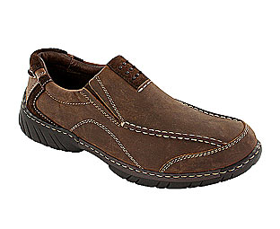 Hush Puppies Twin Gusset Casual Shoe with Butted Seam