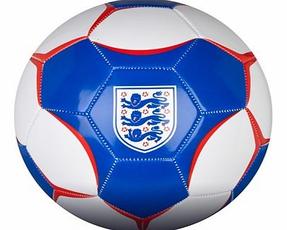 England FA Shield Football Size 5 - Blue EN00503