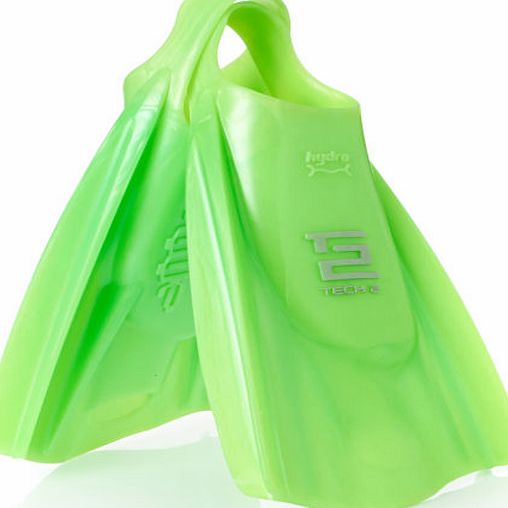 Hydro Tech 2 Light Green Bodyboard Fins - Small