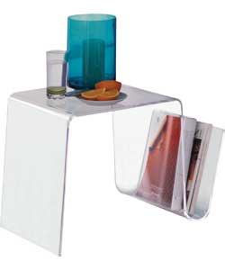 Mistral End Table - Clear Acrylic