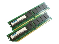 An IBM equivalent 1GB DIMM kit x2 (PC2-5300 Reg) Supplied by Hypertec