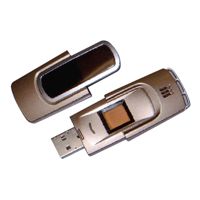 Hypertec BioDisk 128MB USB 2.0 Biometric