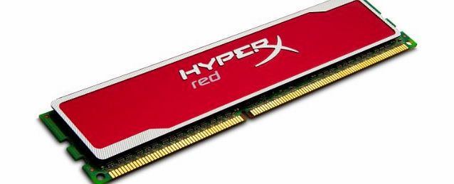 HyperX 4GB 1600MHz CL9 DDR3 HyperX Memory Module - Red