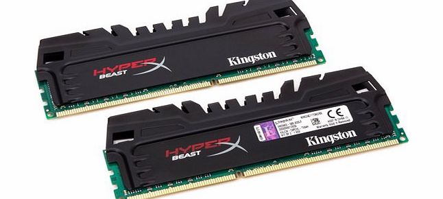 HyperX 8 GB 2400 MHz CL11 DDR3 HyperX Beast Desktop Memory Kit (2 x 4GB) - Intel XMP