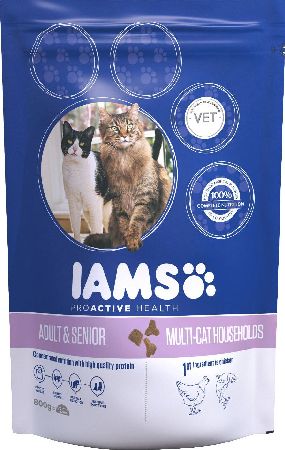 IAMS, 2102[^]0138508 Adult Cat Multicat 800g