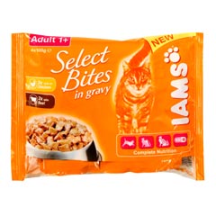 Cat Select Bites Adult 100g 4 Pack