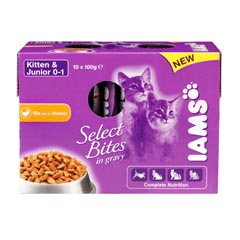Cat Select Bites Kitten 100g 10 Pack