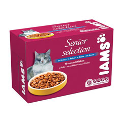 Cat Select Bites Senior 100g 10 Pack