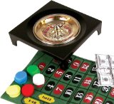 Desktop Miniature roulette set 08137
