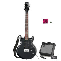 Ibanez GAX30 Electric Guitar Black Amp Pack
