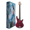 GSR190 Jumpstart Bass Guitar Package Red