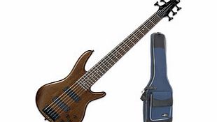 Ibanez GSR206B Gio 6-String Bass Guitar Walnut