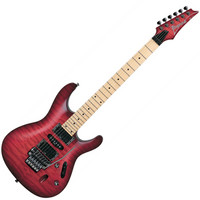 Ibanez S570MQM Electric Guitar Trans Red Burst