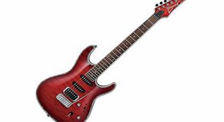SA360QM SA Electric Guitar Trans Red