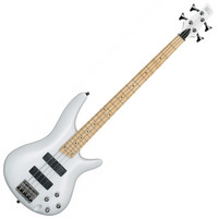 Ibanez SR300M Bass Guitar MaplePiano White
