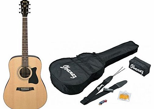 Ibanez V50NJP-NT Acoustic Guitar Jam Pack
