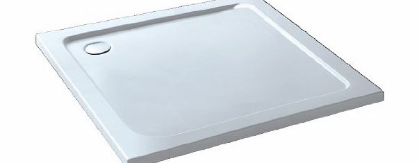 iBath Square 760x760mm Stone Shower Enclosure Tray