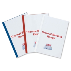Ibico GBC Thermal Binding Covers 1.5mm Front PVC Clear
