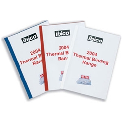 Thermal Binding Covers A4 3mm Front PVC