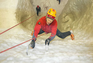 Ice Climbing for one