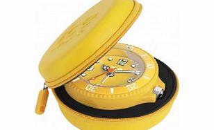 Ice-Clock Yellow Ice-Travel Alarm Clock