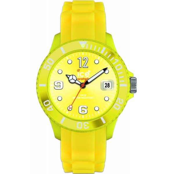 Ice-Watch Yellow Silicon Unisex Watch