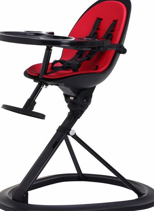 Icklebubba Ickle Bubba Orb Highchair-Black/Red