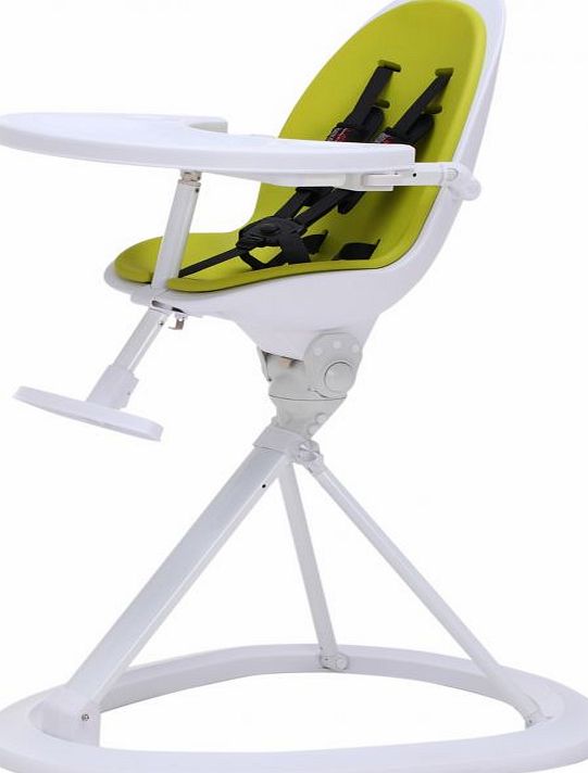Icklebubba Ickle Bubba Orb Highchair-White/Green