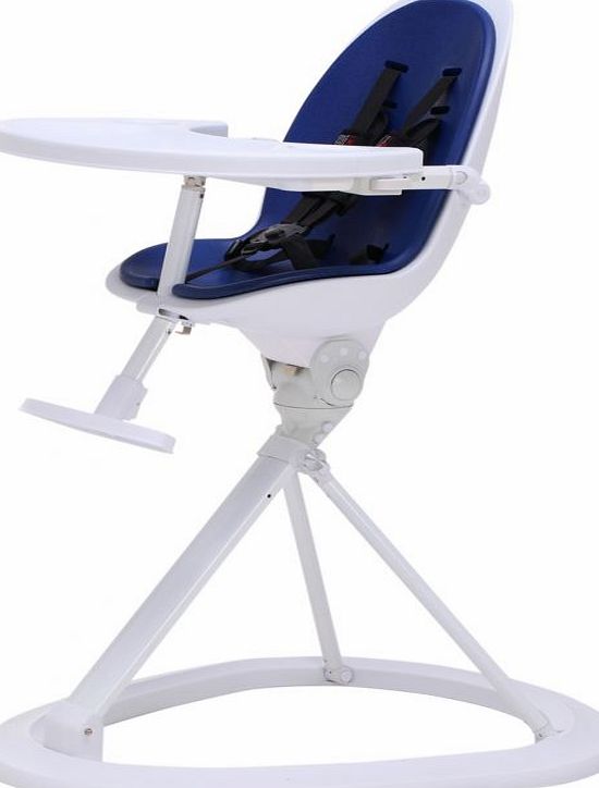 Icklebubba Ickle Bubba Orb Highchair-White/Royal Blue