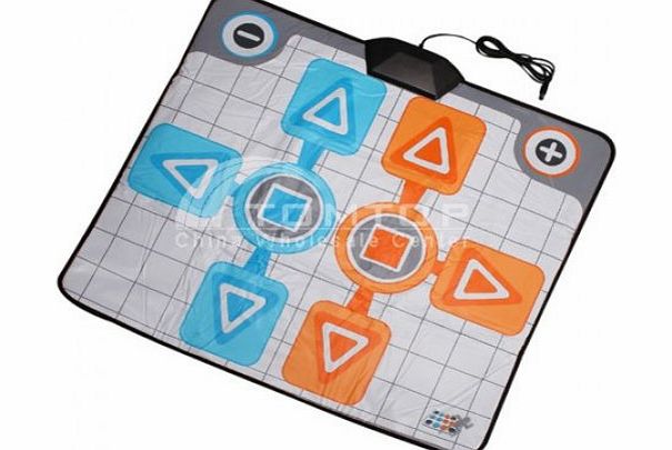 iColourful Dancing Dance Game Mats Play Mat Pad Revolution Controller for Wii