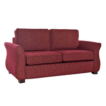 St Ives Roma 2 Seater Sofa Bed in Wine