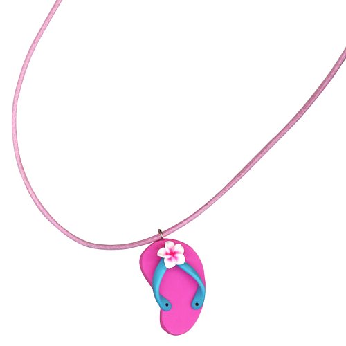 Icon Ladies Icon Fimo Thong Necklace Pink