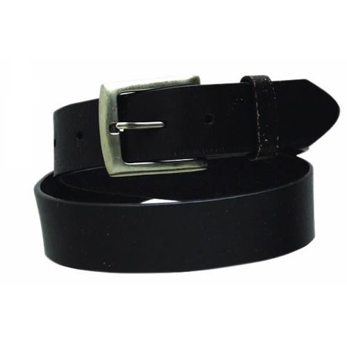 Icon Mens Icon Changeable Buckle Leather Belt Black