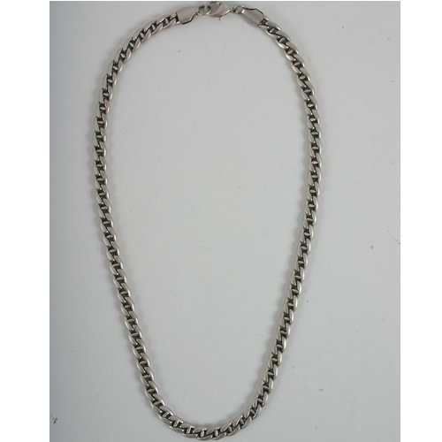 Mens Icon Ss Necklace Silver
