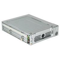 Icybox IB-128SK-S Silver SATA to SATA mobile rack   fan